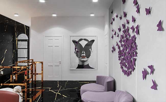 beauty salon interior design