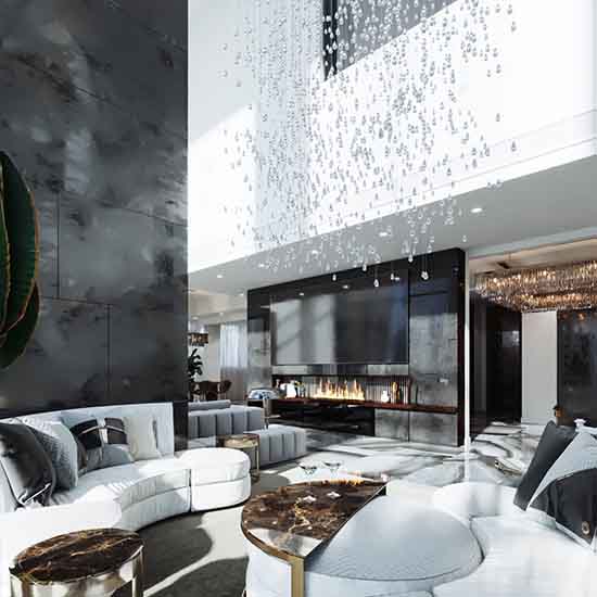 penthouse design Dubai