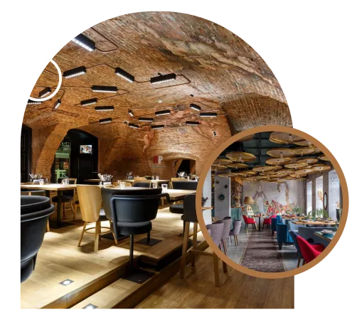 Versatile Restautrant Interior Design